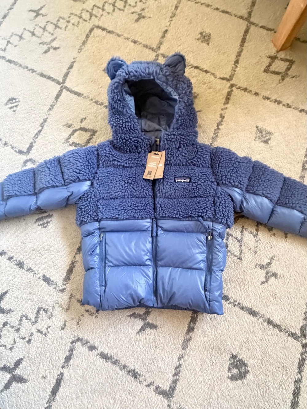 Patagonia Baby Hi-loft furry friends jacket